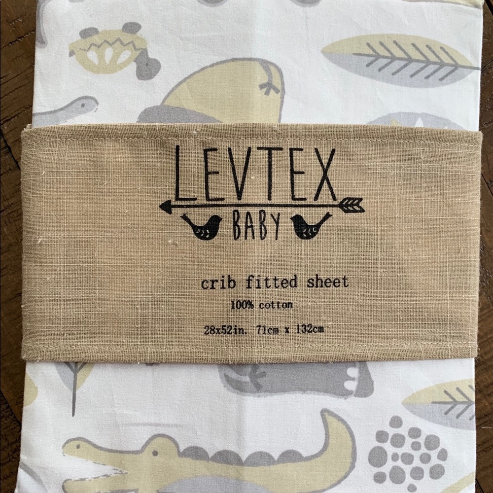 Levtex Crib Fitted Sheet